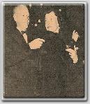 John and Maureen out to dinner---mid 1940's