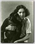A young Maureen and co star cheeta